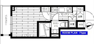 ステージファースト蒲田アジールコート【4階】の間取り