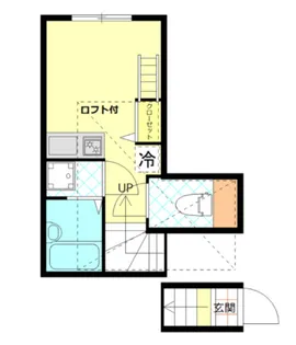 コンフォールブラン南蒲田【2階】の間取り