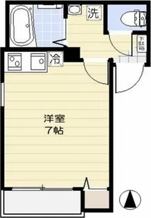 リッツ浅草【1階】の間取り