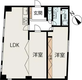千葉マンション【2階】の間取り
