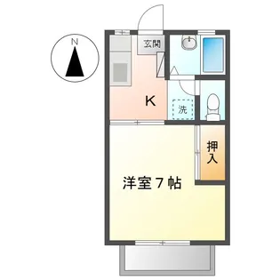 アルパーク21【1階】の間取り