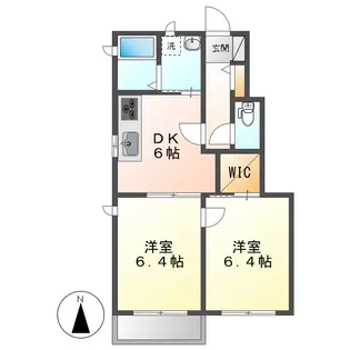 イデアルメゾン A棟【1階】の間取り