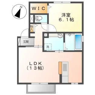 リアン【2階】の間取り