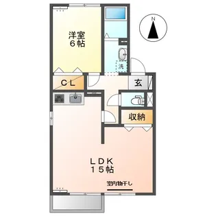 メゾン・ド・セジュールB【2階】の間取り