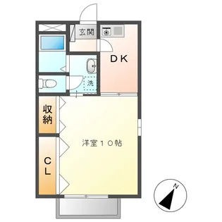 ファミール・ビラA【2階】の間取り