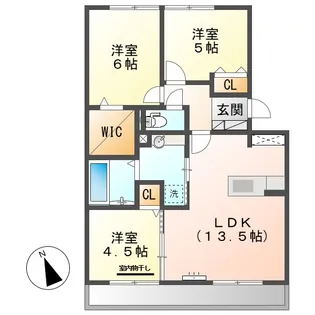 コートダジュール【3階】の間取り