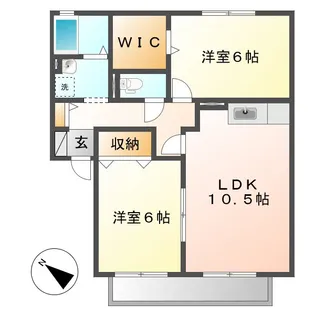 パミドール・ルーチェ C【1階】の間取り