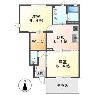 コフレA【1階】の間取り