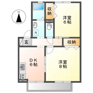 ソプラ・コート【2階】の間取り