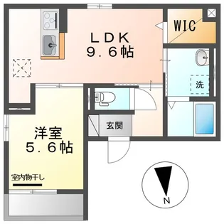 瀬戸内ハウジングⅡ【1階】の間取り