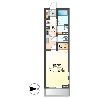 キュート【1階】の間取り