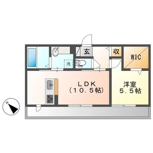 Saika【3階】の間取り