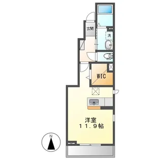 パレットD【1階】の間取り