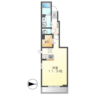 ピッコラ・カーサ【102号室】の間取り