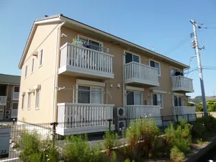 フラワーA【1階】の外観