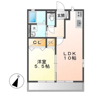 アルカ・ソラーレⅠ【1階】の間取り