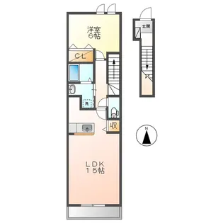 スターオアシス【2階】の間取り