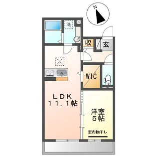 恵比寿Ⅴ【1階】の間取り