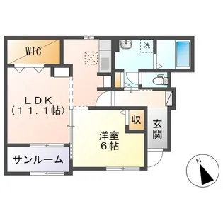 ココ・アポロ【1階】の間取り