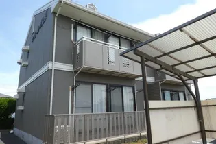 岡山県倉敷市亀山【アパート】の外観