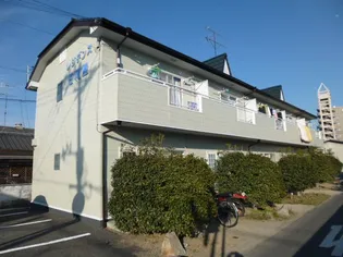 岡山県倉敷市中島【アパート】の外観