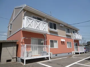 岡山県倉敷市粒江【アパート】の外観