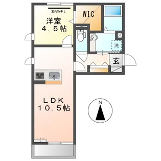 エムズコート【2階】の間取り