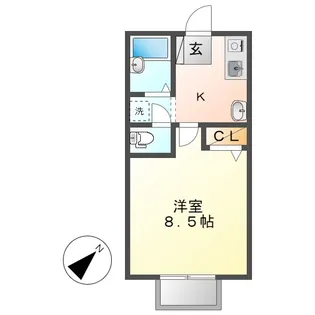 アーバンライフ小野【2階】の間取り