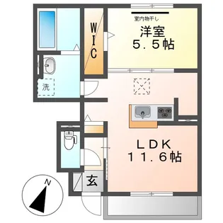 フソラ【1階】の間取り
