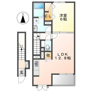 アンダンテ【2階】の間取り