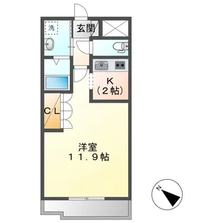 一博館【2階】の間取り