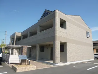 岡山県倉敷市真備町川辺【アパート】の外観