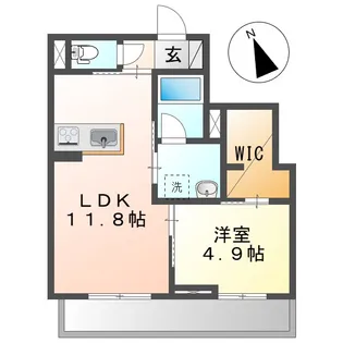 パルテ ソノーレ【3階】の間取り