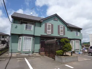 レーベン中畝B【1階】の外観