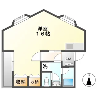 ぴりおど青江【2階】の間取り