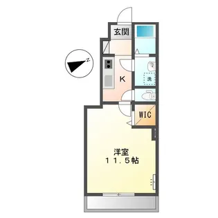 アント・クラント【1階】の間取り