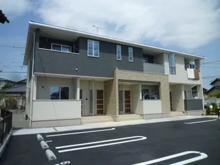 岡山県倉敷市真備町有井【アパート】の外観