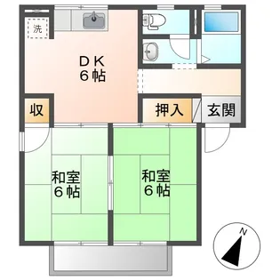 ドリーム神田【1階】の間取り