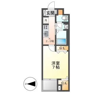 岡山県倉敷市美和1丁目【マンション】の間取り