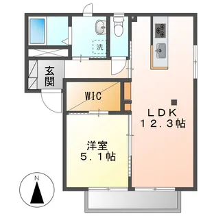 フォーレス21 B棟【2階】の間取り