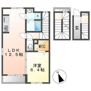 MK・ポラリスB【3階】の間取り