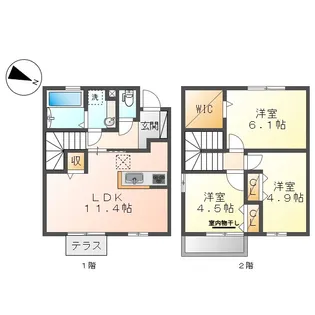 アリオン上東の間取り
