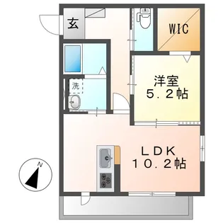 ベラルーチェⅡ【2階】の間取り
