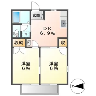 マイライフ【1階】の間取り
