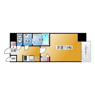 ファステート大阪城東グリッジ【11階】の間取り