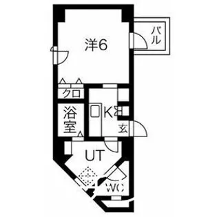 サンシャイン中郷【2階】の間取り