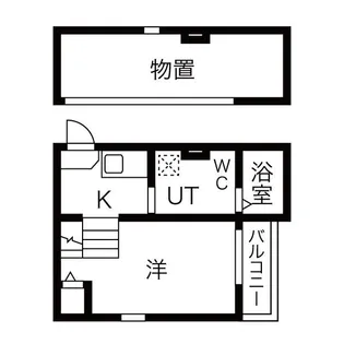 ボンヌール枇杷島【1階】の間取り