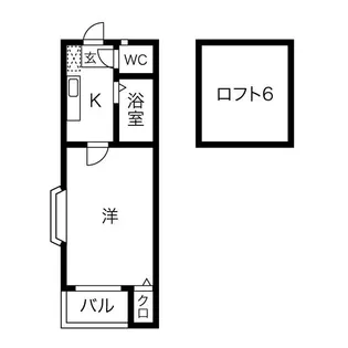 愛知県名古屋市昭和区福江2丁目【アパート】の間取り