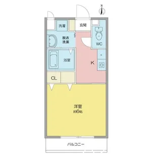 さくら館大秋【2階】の間取り