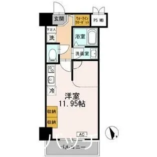愛知県名古屋市西区枇杷島2丁目【マンション】の間取り